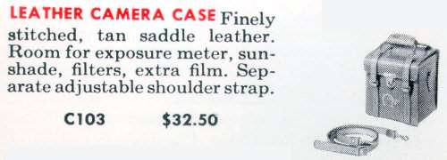 Leather Camera Case