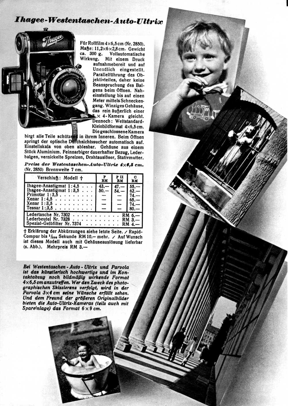 Ihagee Rollfilm-Kameras  (page3)