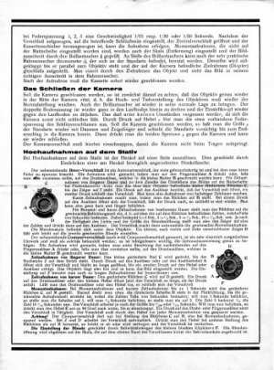 Gebrauchasnweisung Zweiverschluß-Duplex 1927  (page3)